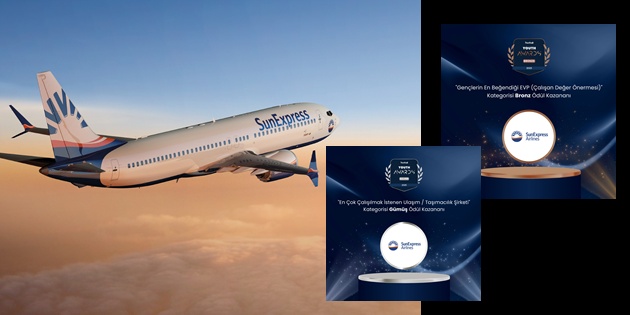 SunExpress’e Youth Awards 2025’te Çifte Ödül